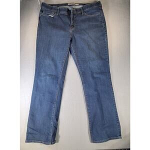 Levi’s 525 Perfect Waist Straight Leg Jeans Women’s Size 16 Dark Wash daily